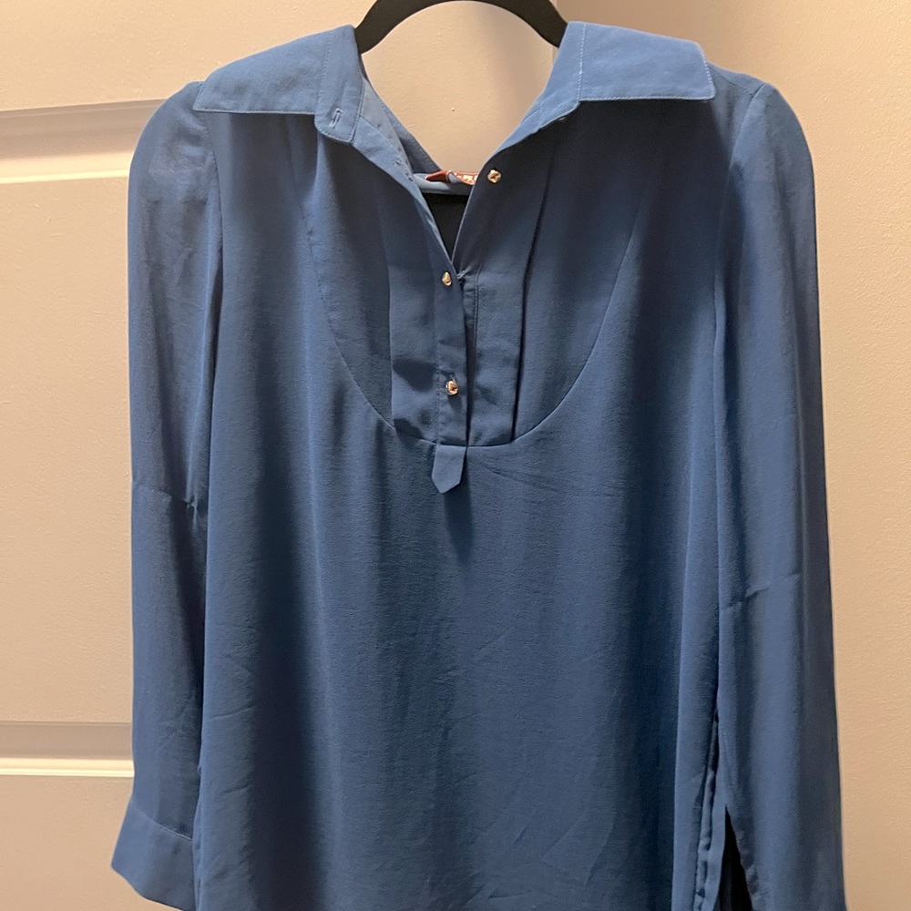 Blue Color Blouse